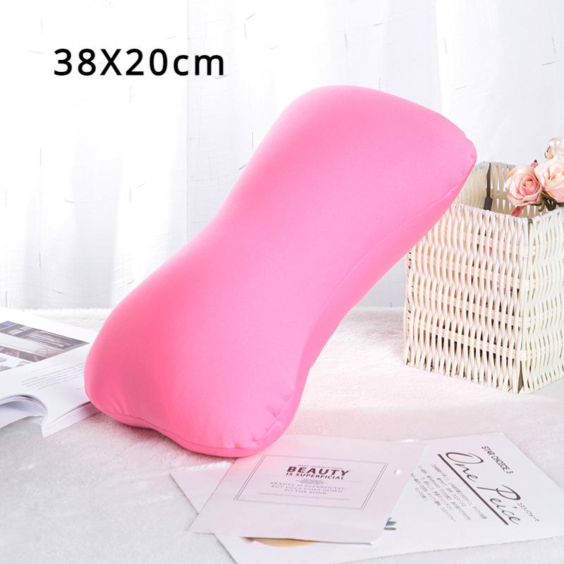Super Soft Head PillowCase Micro Mini Microbead Back Cushion Pillow Roll Pillow Head Convenient Travel Pillow Bed Decoration
