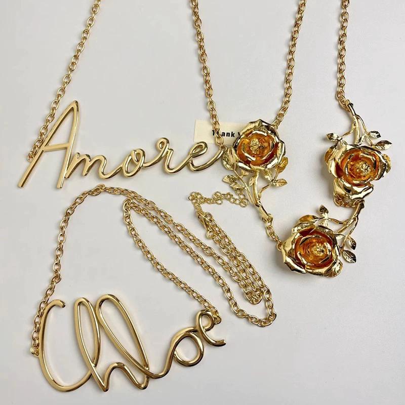 2025 New Retro Gold Letter Waist Chain Women's Advanced Sense Of Metal Chain Thin Waist Belt With Pants Skirt Jewelry Accessorie