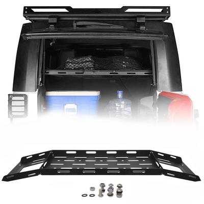 Portapacchi Posteriore per Portellone Bagagliaio Auto per Jeep Wrangler JK 2011-2017 4 Porte Portapacchi Posteriori Accessori