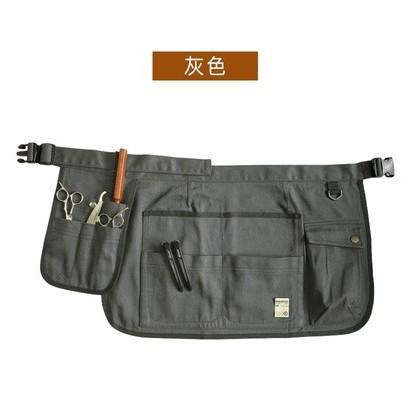 Multi-pocket Half Bib Gardening Garden Hair Stylist Woodworking Short Apron Tool Storage Waist