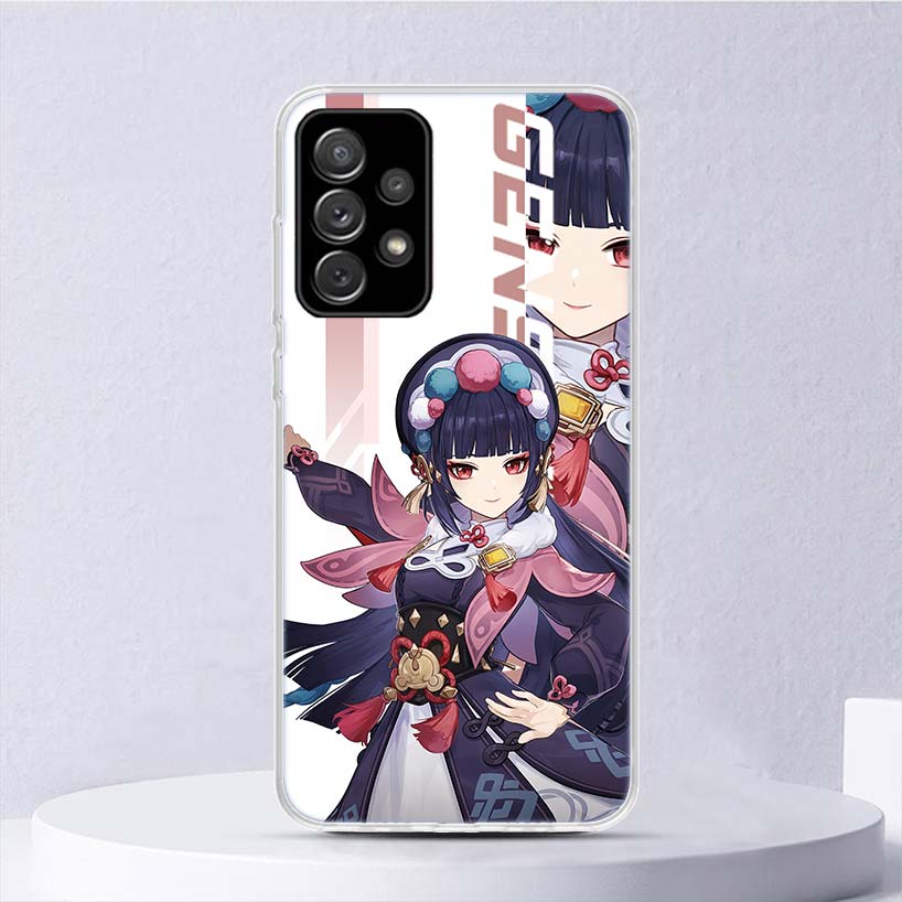 

Anime Genshin Impact Soft Case For Samsung Galaxy A52 A51 A50S A12 A10S A20S A30S Phone Cover A71 A41 A31 A21S A70 A40 A20E A11 Samsung A21S
