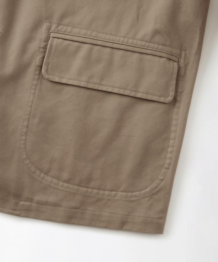 Outstanding High Density Cotton Classic 3Button Jacket_Beige
