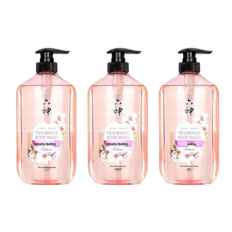 Liu Shen Romantic Cherry Blossom Shower Gel