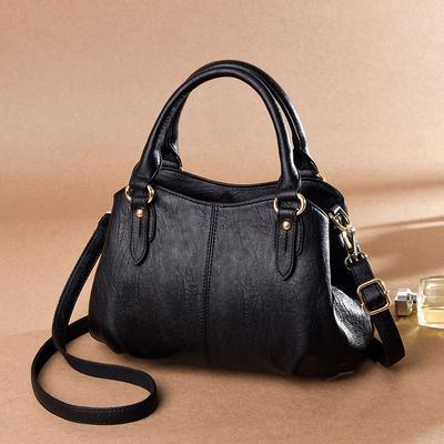 Women Bag Handbag Middle-aged Female Bag Large-capacity Bag Shoulder Bag Wild Fashion Messenger Bag