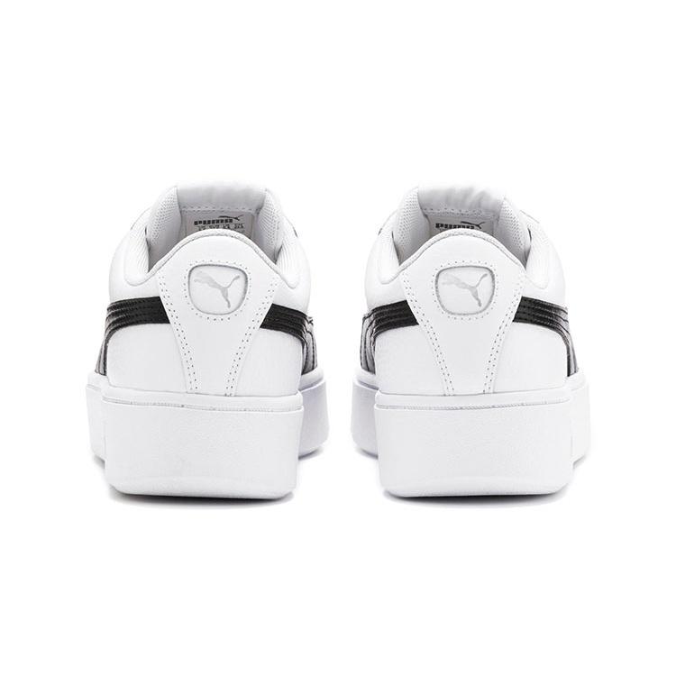 (WMNS) PUMA Vikky Stacked 'White Black' Women's 369143-07