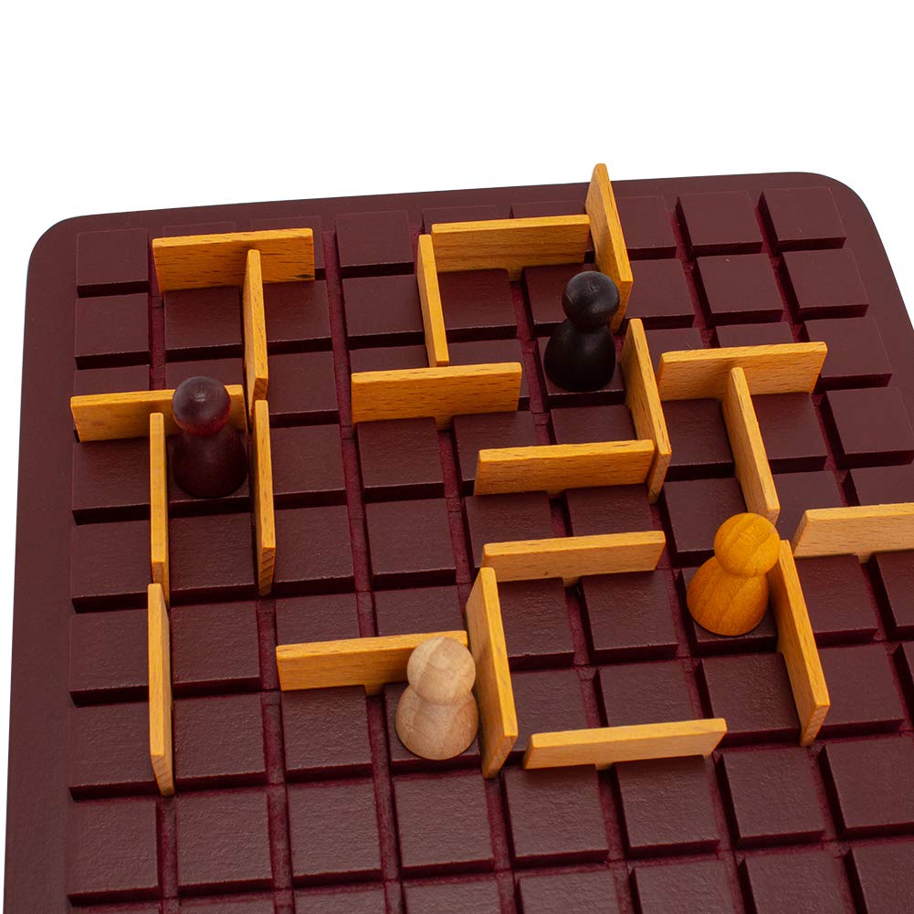Gigamic Corridor Mini QUORIDOR MINI Tischspiel GDQO Holzbrettspiel Spielzeug Lernspiel Kinder Gehirntrainingsspiel Frankreich [Gigamic]