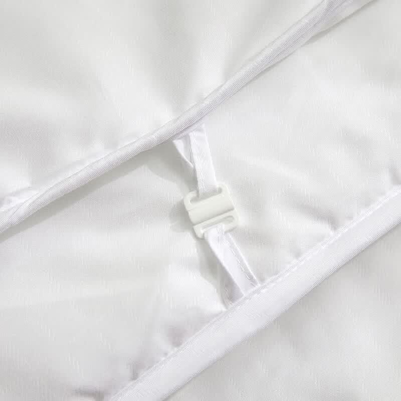 LUOLAI All-Season Tussah Silk Blend Duo Comforter