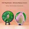 40x Double-sided Foldable High-definition Makeup Mirror With Lights