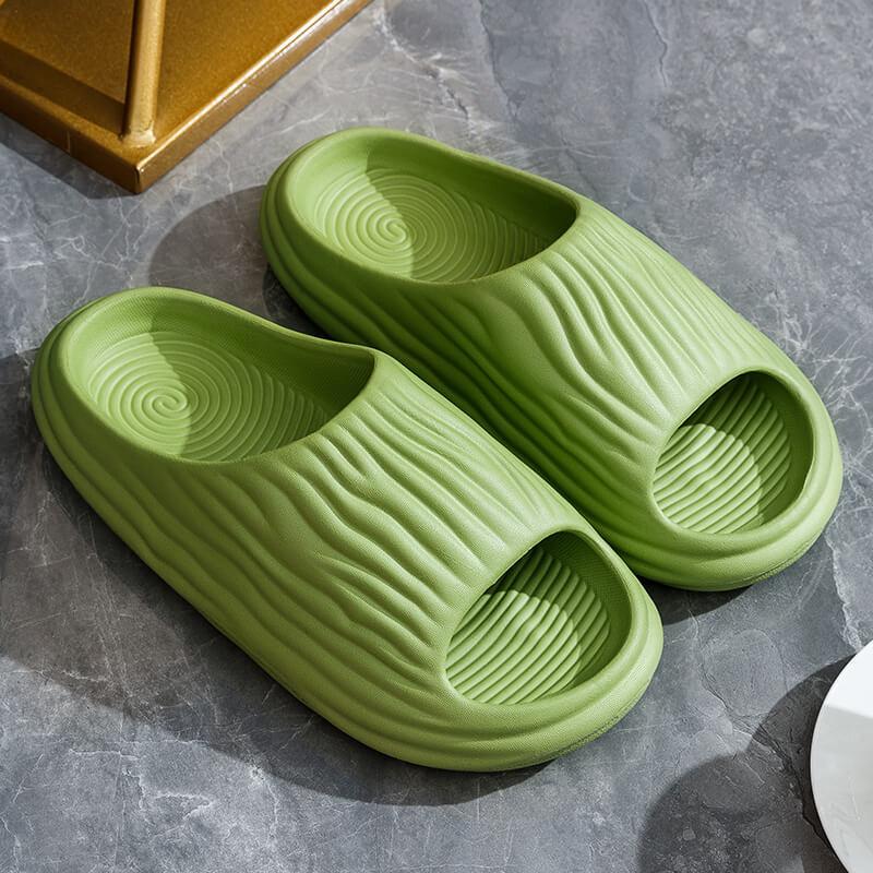 Superweiche, dicke Plateau-Slipper aus Eva für Damen, minimalistische und bequeme rutschfeste Hausschuhe für das Badezimmer im Innenbereich, Hausschuhe für Damen