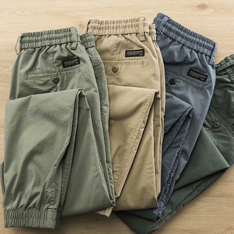 

Men s Durable Workwear Loose-Fit Autumn Plus-Size Pants XXL