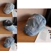 Denim Bucket Hat For Women With Sun Protection Breathable Fabric Summer Fashion Accessory