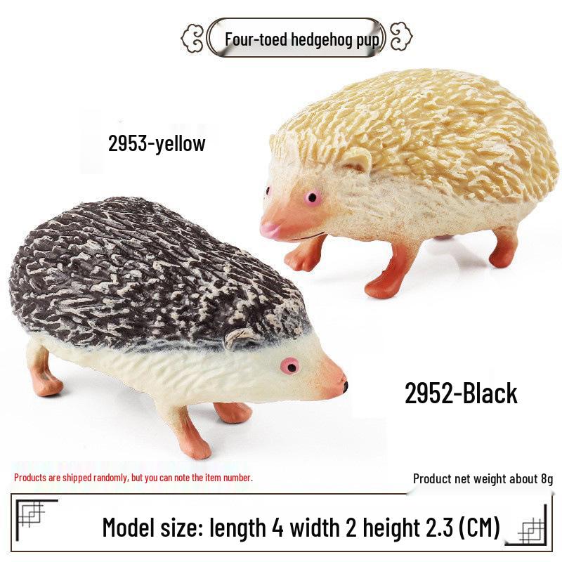 Cross-Border Kids Wild Animal Toy: Armadillo & Wolf Cognition Model Gift