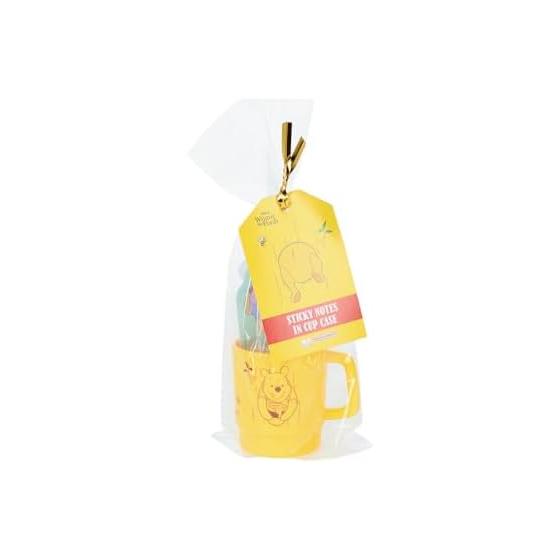 Sun-Star Stationery Winnie the Pooh Disney Goods Sticky Notes with Case Sticky Notes in Cup Case Yellow S2849194
