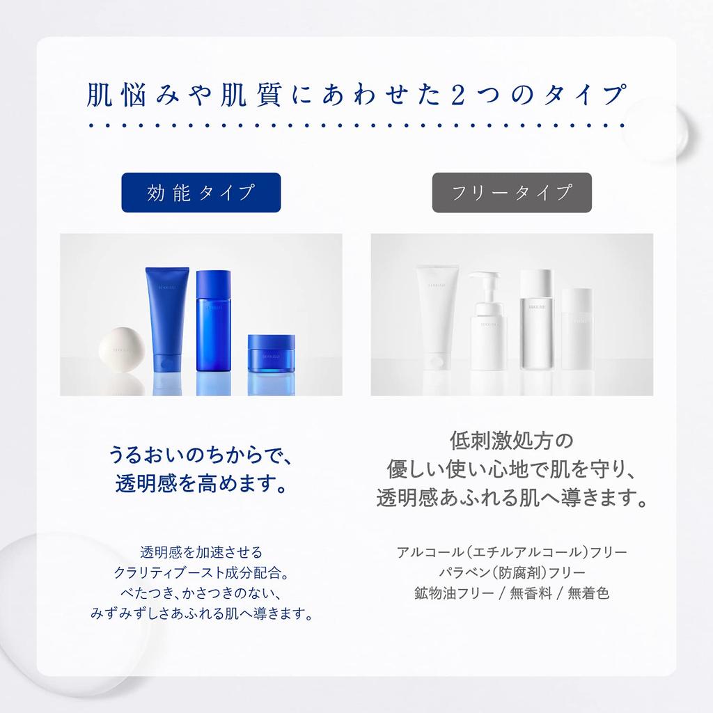 Sekkisei Clear Wellness Trial Lotion 35mL Emulsion 35mL Set Kit +