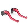 AL-mart Motorcycle Short Style Brake Levers Clutch Levers Levers Set 6 Levels Adjustable for Honda VTR1000F 1998-2005, CBF1000 2006-2009