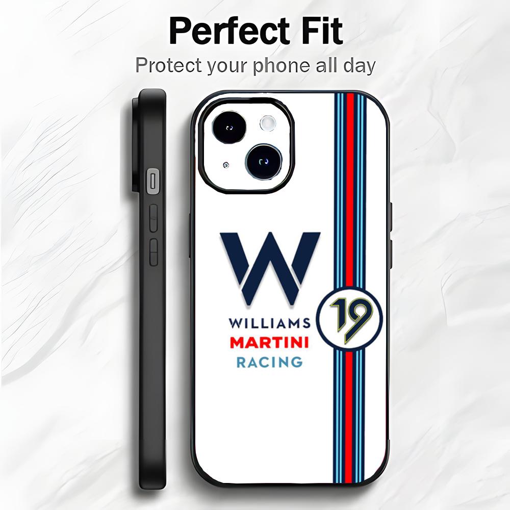 Motorsport Sponsor M-Martini Racing Phone Case Phone Case Soft Packaging Lightweight For iPhone17 16 15 14 13ProMax