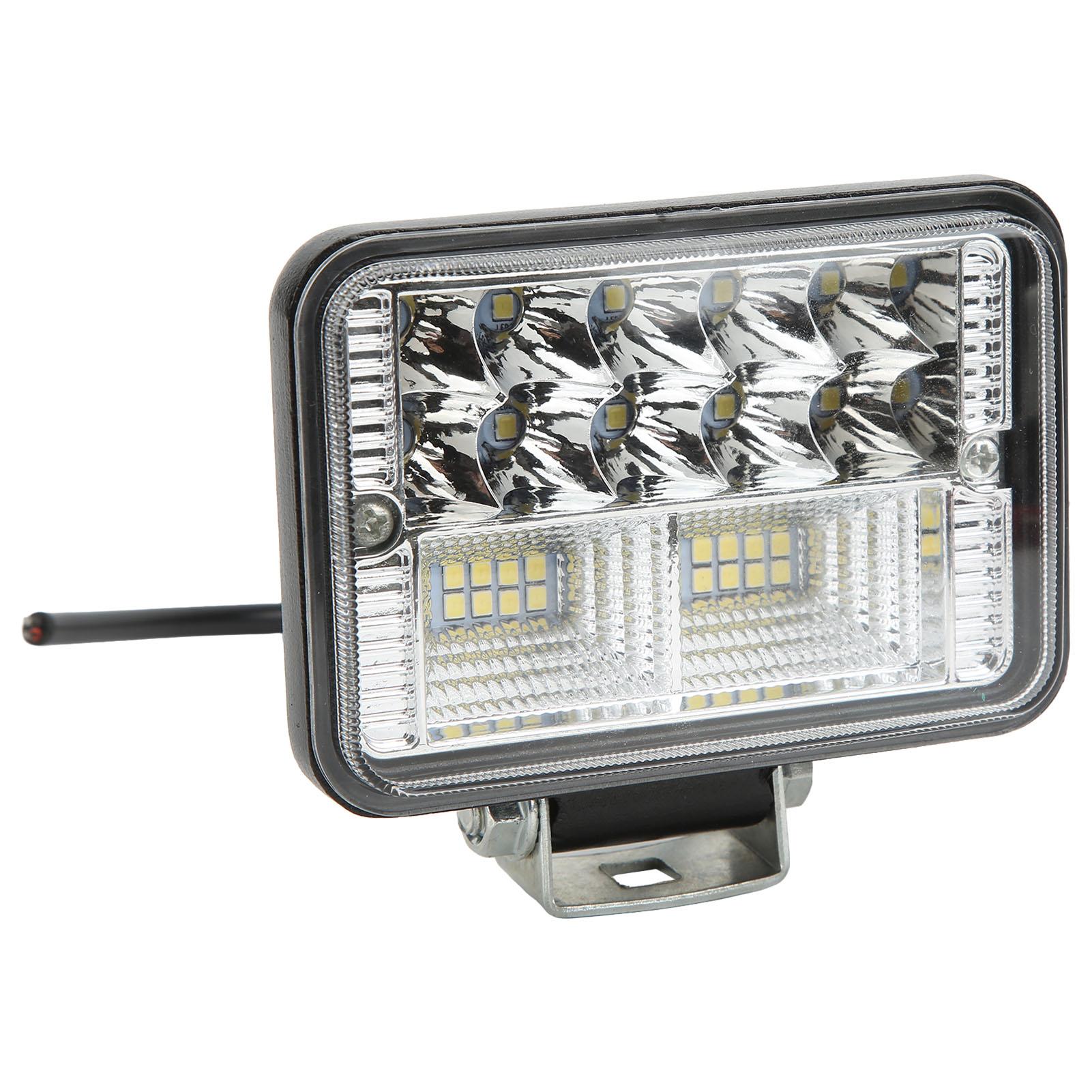 

4.3in Square LED Floodlight IP67 Waterproof Shockproof Heat Sinking for Trucks SUV Off Road