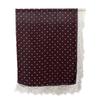 Polka Dot Print Muslim Hijab Scarf Lace Double Sided Hijab Fashion Turban Head Scarf  Women Ramadan