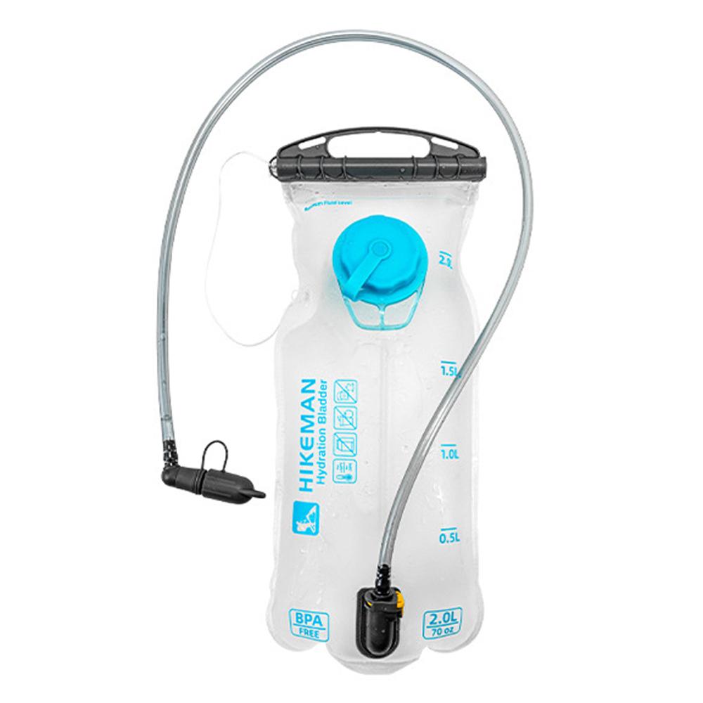 TPU Soft Flask Collapsible Sports Water Bottle Outdoor Foldable Water Bladder 2L Running Riding