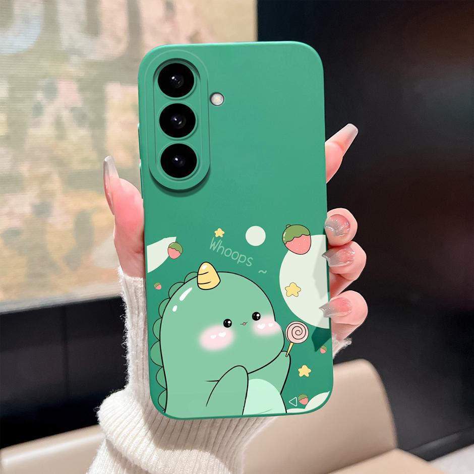 Hülle Für Samsung Galaxy S26 Plus Ultra Cartoon Blumenmuster Silikon Schutzhülle Für SamsungGalaxyS26 Plus S26Ultra Funda