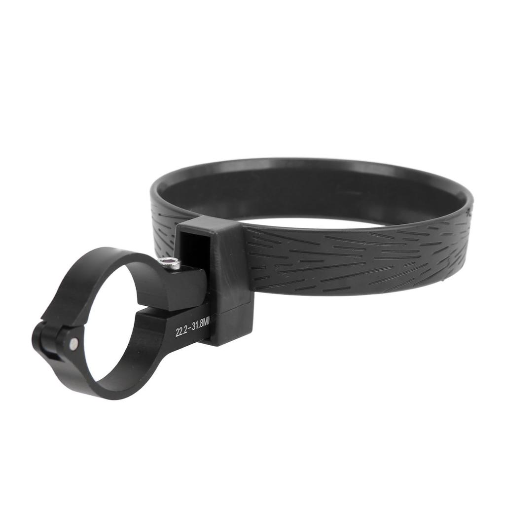 ENLEE Support de Tasse pour Guidon de Vélo Électrique en Alliage d'Aluminium Support pour Tasse à Café Support pour Tasse à Thé pour Cyclisme Noir