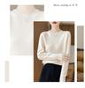 100% Pure Wool Loose Knit Fashion Sweater - Cashmere Thickened Pullover for Autumn/Winter.