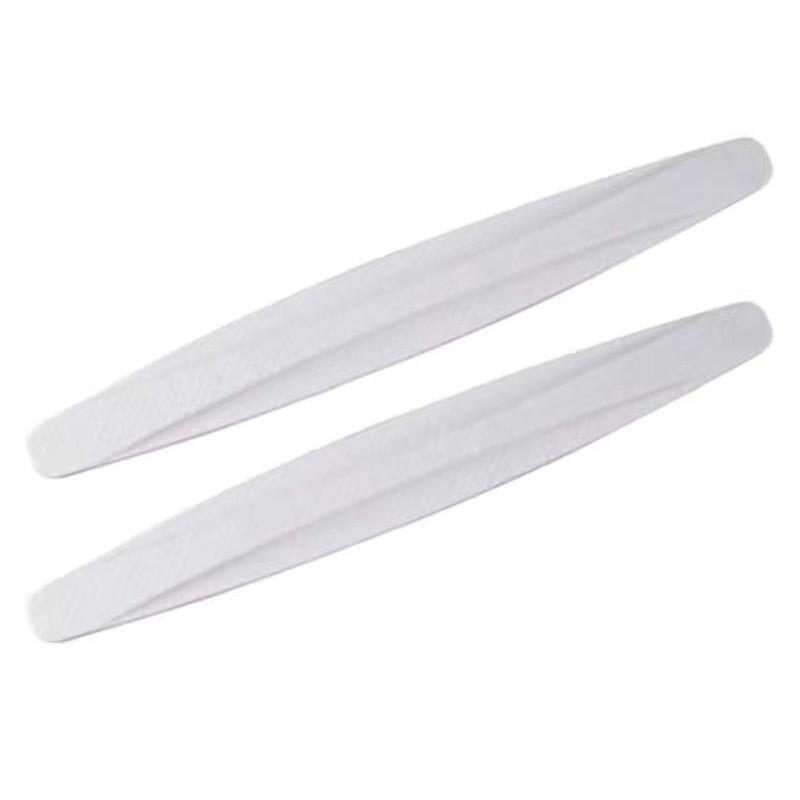 2Pcs Car Bumper Protector Strip Anti-collision Protection Strips Sticker Guard Corner Protector Scratch Body Auto Accessories