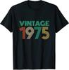 Vintage 1975 Retro Birthday T-shirt