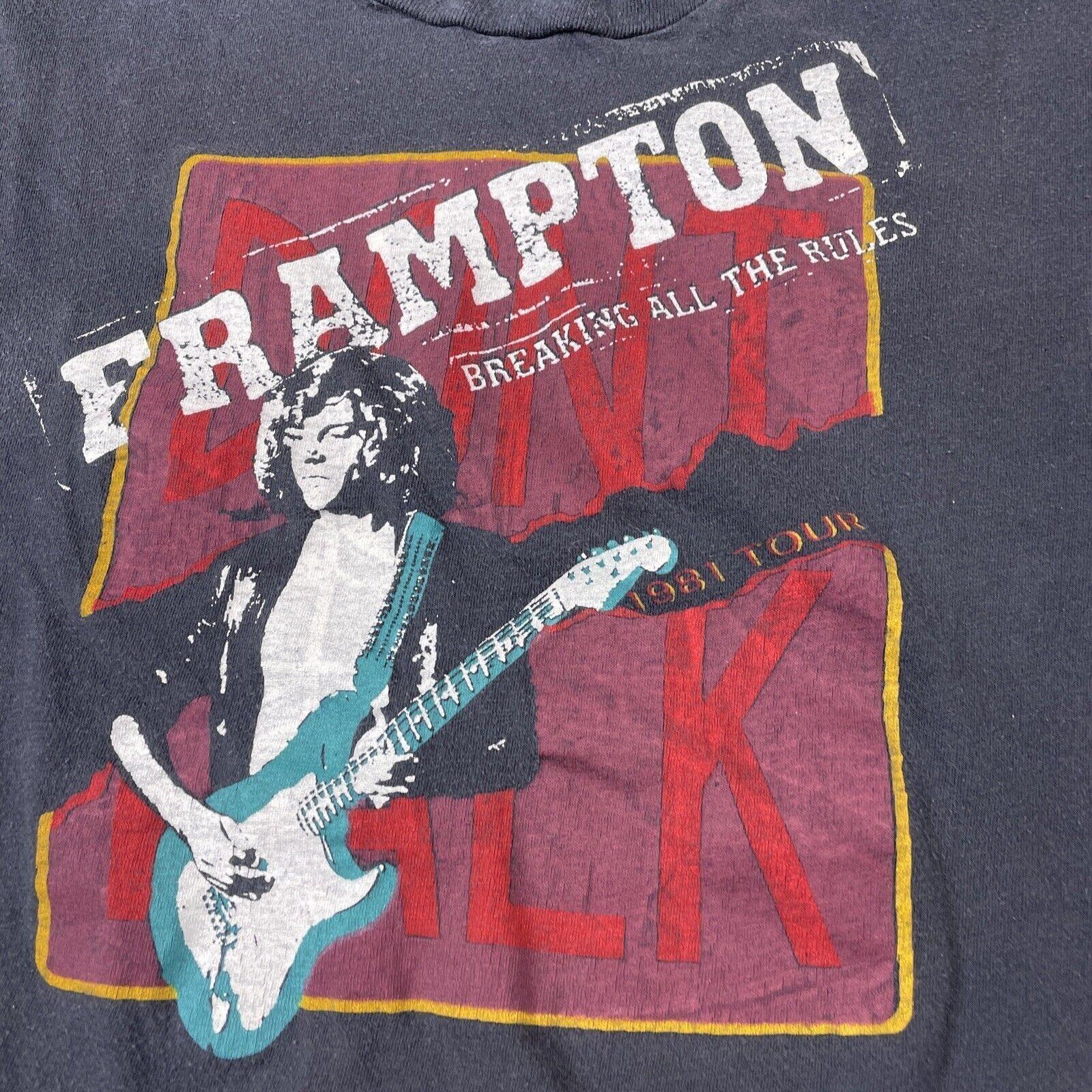 Breaking All The Rules Tour Peter Frampton Shirt Black Unisex S-5XL 2B0029 XL