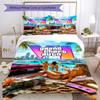 Grand Theft Auto Bettwäsche-Set Geeignet für Wohnzimmer Maschinenwaschbar Perfektes Geschenk für Freunde Familie