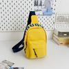 Kids Solid Color Lightweight Casual Crossbody Chest Bag