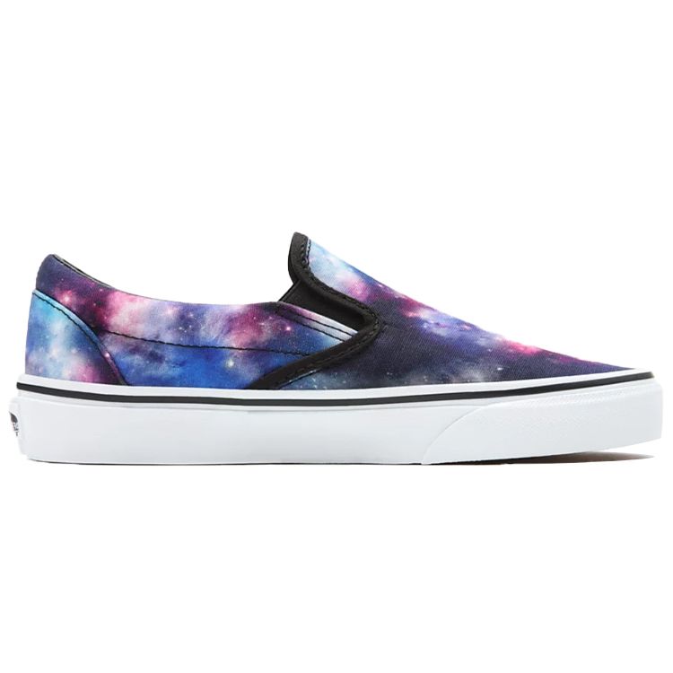 Vans Classic Slip-On Galaxy Unisex Sneakers Multi-Color Black True-White VN0A33TBG4F