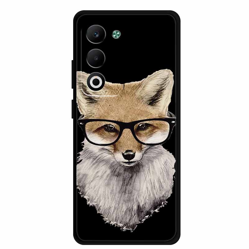 Coque For OPPO A5m A5i Pro Case Cartoon Cat Black Silicone TPU Soft Phone Case For OPPO A5 5G 4G Global Back Cover Case Funda