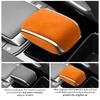 Made of Alcantara For Mercedes-Benz GLE W167 GLS X167 Gear Shift Knob Boot Cover Trim Stickers Car Lnterior Tuning Accessories