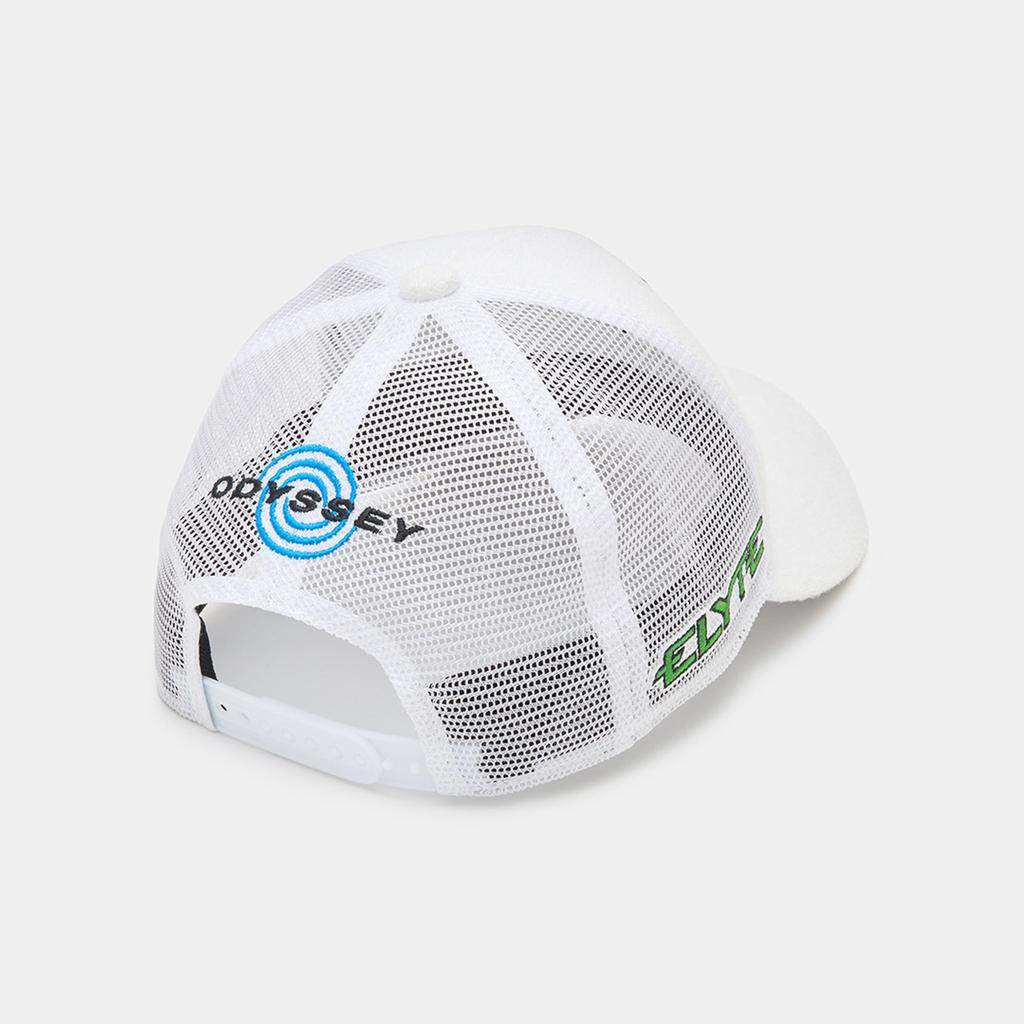 Callaway Tour A Mesh Golf Hat Women's Cap, WM/JM, White/Navy, 2025SS_1030, Women's