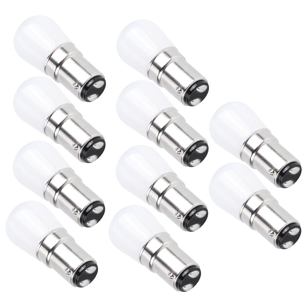 10Pcs 1.5W LED Candle Light Bulb Lamp Repalacement Parts Aceessories AC 230V B15