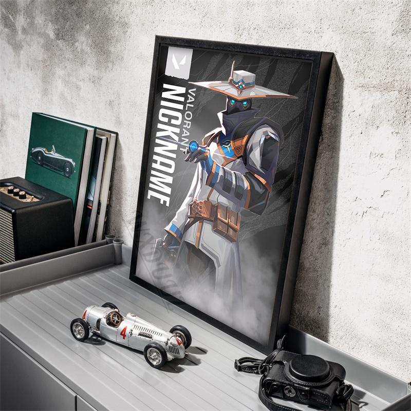 Game Valorant Character Nicknname Picture For Room Living Wall Art Home Decor Canvas Painting Print Poster Game Enthusiasts Gift