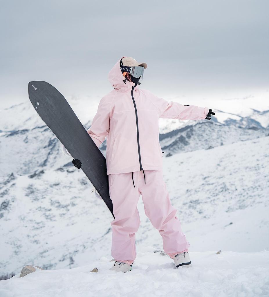 Unisex Venkovní Zimní Nadměrná Velikost Snowboardový a Lyžařský Set