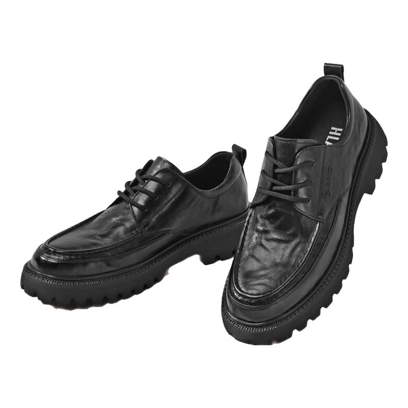HLA Men s Classic Comfort Casual Leather Shoes 40