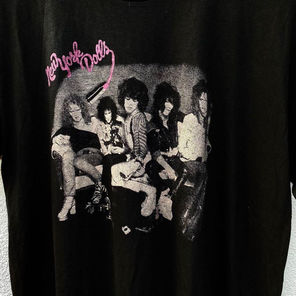New York Dolls Mercury Shirt schwarz unisex Schwarzes Unisex-T-Shirt E059