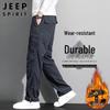 JEEP SPIRIT Men's Straight-Leg Cargo Pants