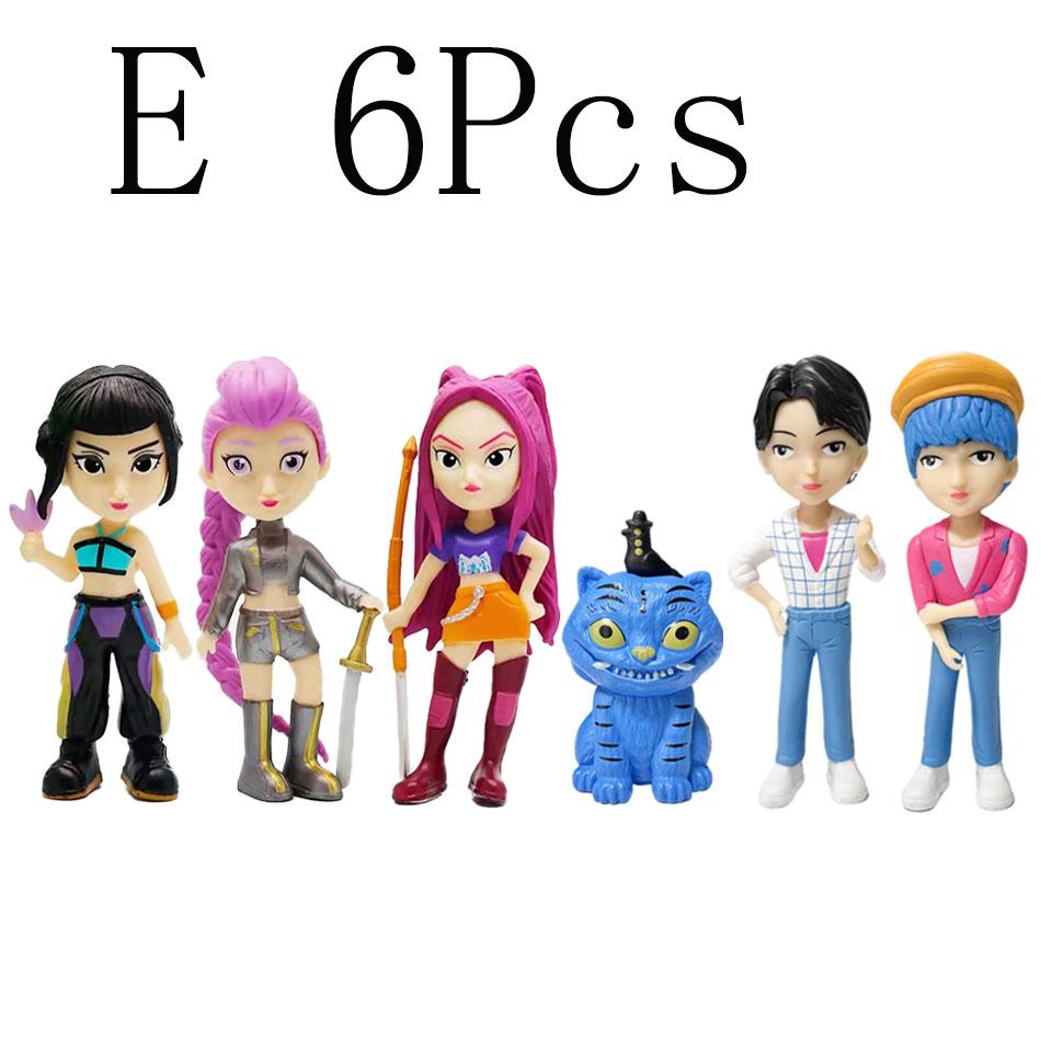 2027 NEW Kpop Devil Hunter Rumi Zoe Mira anime polyvinyl chloride character collection desktop trinkets Childrens New Year gift