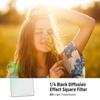 NEEWER Black Diffusion Dreamy Effect Square Filter HD Optical Glass Compatible with Tilta Compatible with SmallRig Mattebox Suitable for Cinematic