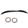 FOR BMW 3 SERIES F30 F80 REAR BOOT SPOILER M3 STYLE LIP GLOSS BLACK 100% FIT nlxk36
