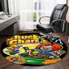 1pc Chucky3 Print Round Carpet Chair Round Carpet Suitable for Bedroom Living Room Home Decorative Carpet