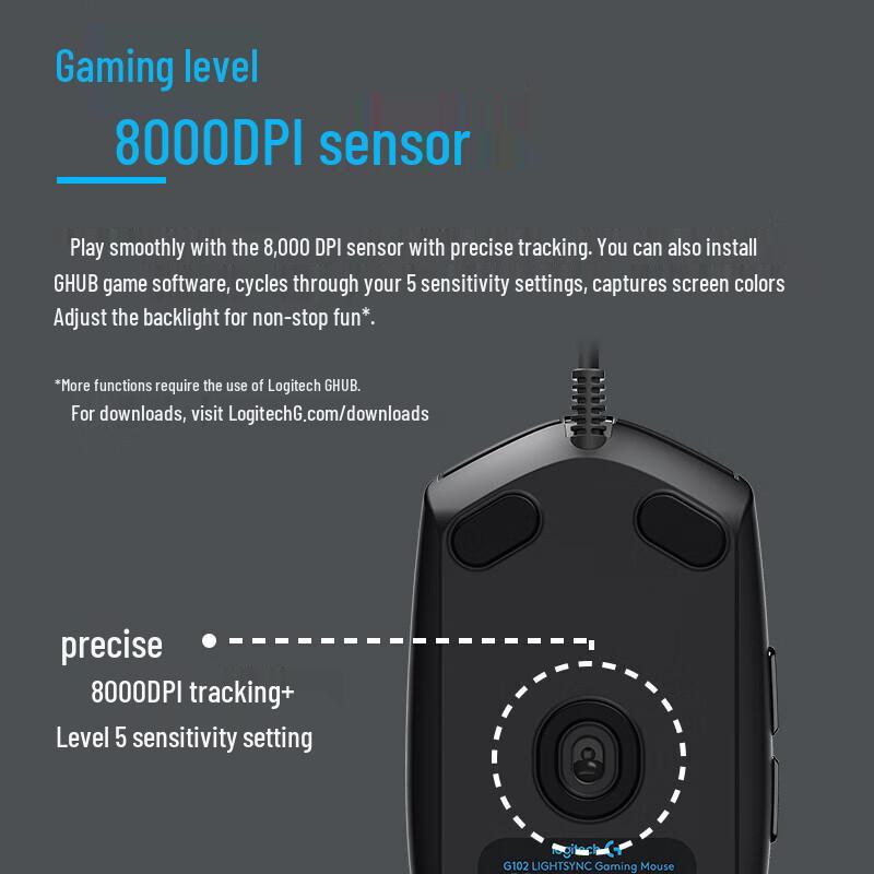 Logitech G G102 Second Gen Gaming Mouse