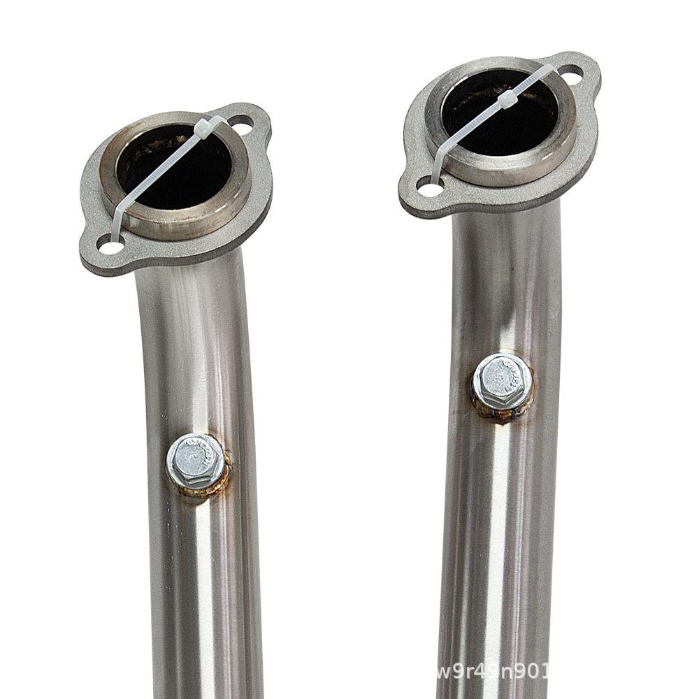 Benelli 752S Stainless Steel Swirl Side Exit Front Exhaust Modification