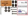 Roof rails TOYOTA RAV4 SUV FROM 2013 TO 2019 Aluminum Solid Durable