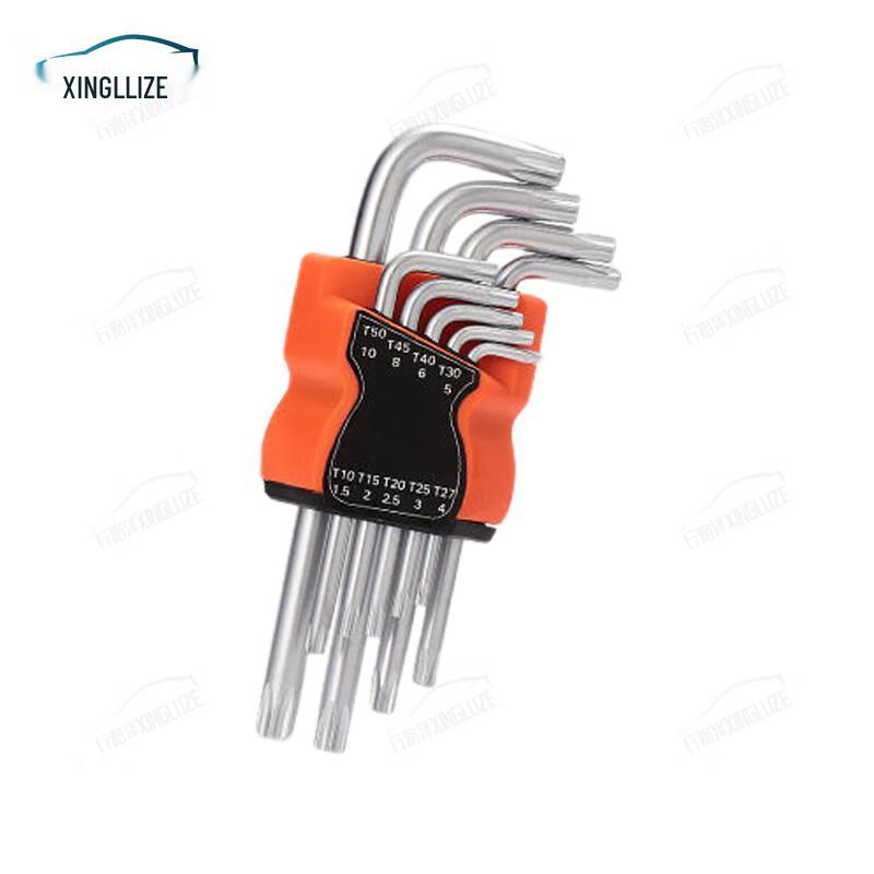 Xingluze 9-Piece Industrial Hex Key Wrench Set