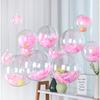 Christmas Transparent Ball Plastic Christmas Tree Hollow Open Ball Box Trinkets Wedding Holiday Gifts Party Home Decoration